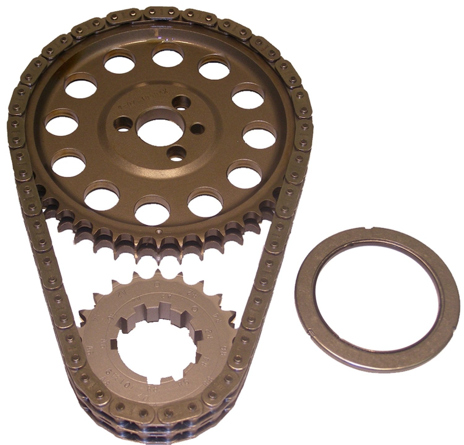 Cloyes Race 93600TX95 Billet True Roller Timing Kit 0.005 in Reduced CD Incl. Billet Cam Sprocket9 Keyway Billet Crank Sprocket.250 True Roller ChainThrust Needle Bearing Race Billet True Roller
