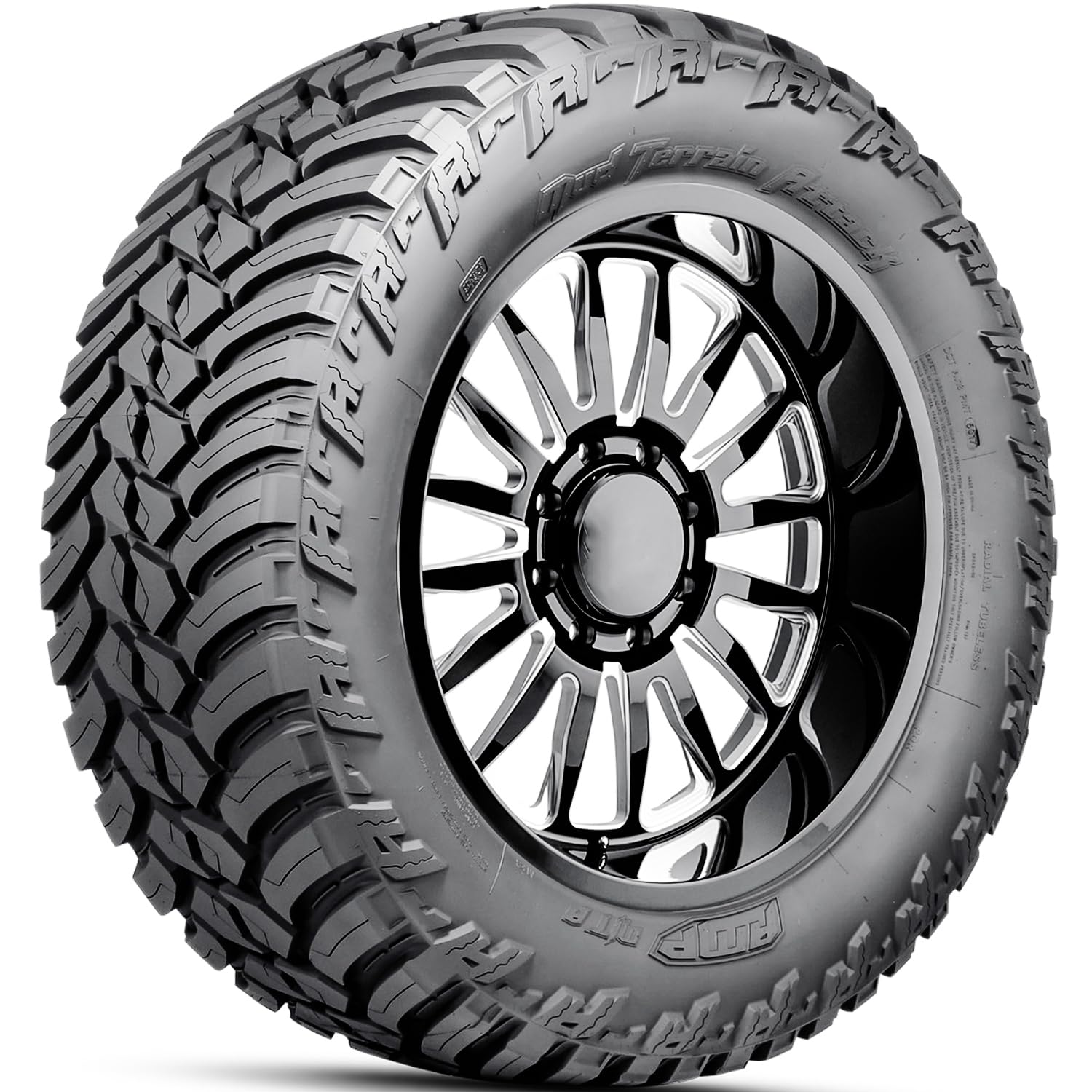 Terrain AMP Attack M/T A LT35/13.50R24 118 Q,Black Side Wall