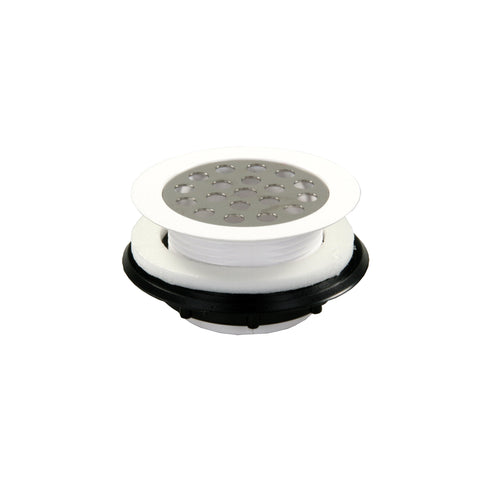 Shower Strainer JR Products with Grid - White