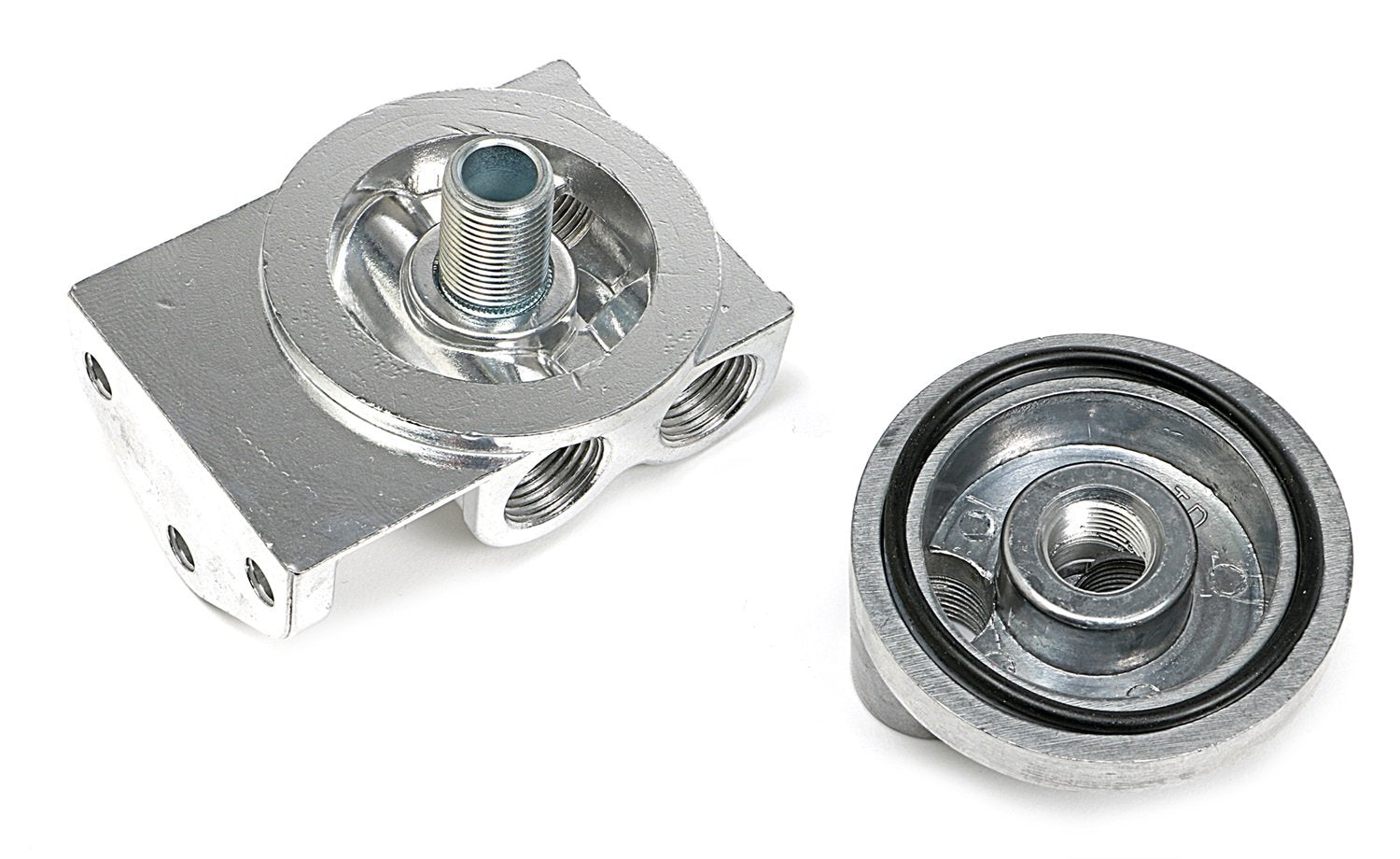 OIL FILTER RELOCATION KIT TRANS-DAPT PERFORMANCE HORIZONTAL (1550)