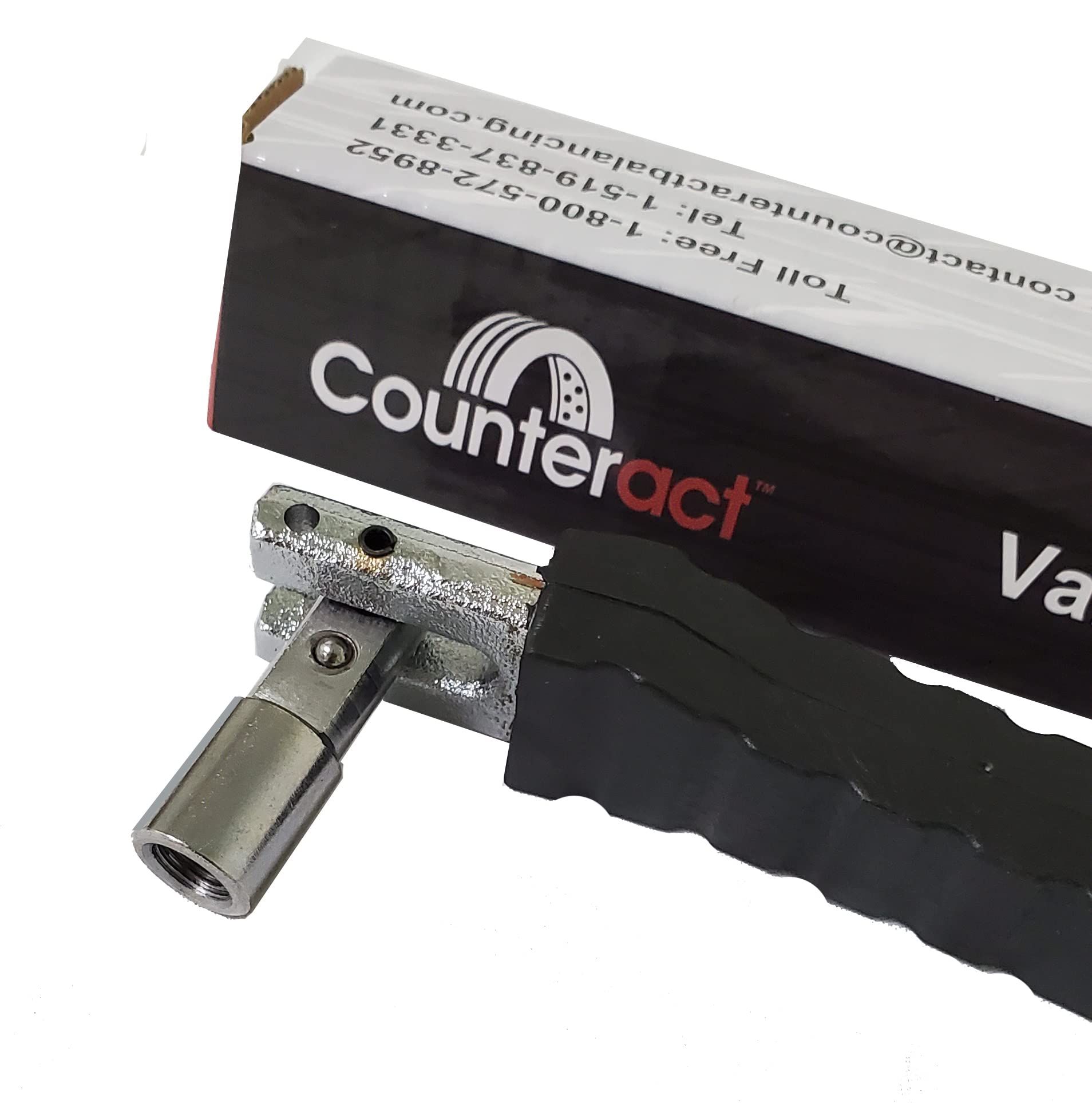 Tire Valve Stem Puller/Installer Counteract with Rubber Boot