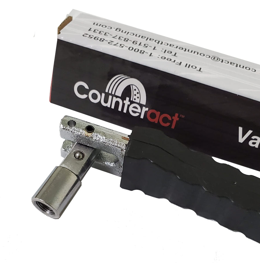 Tire Valve Stem Puller/Installer Counteract with Rubber Boot