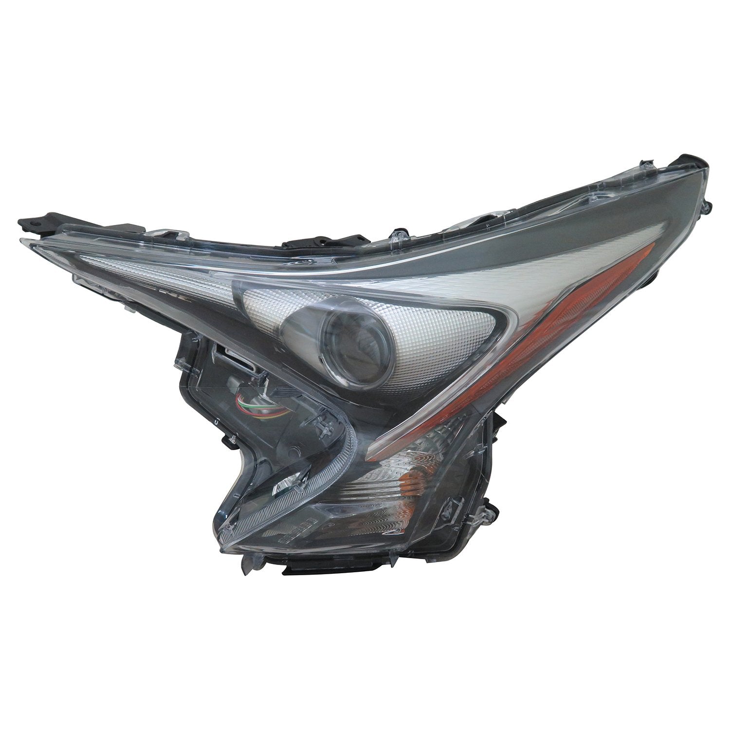 Left TYC Headlight Assembly Compatible with 2016-2018 Toyota Prius
