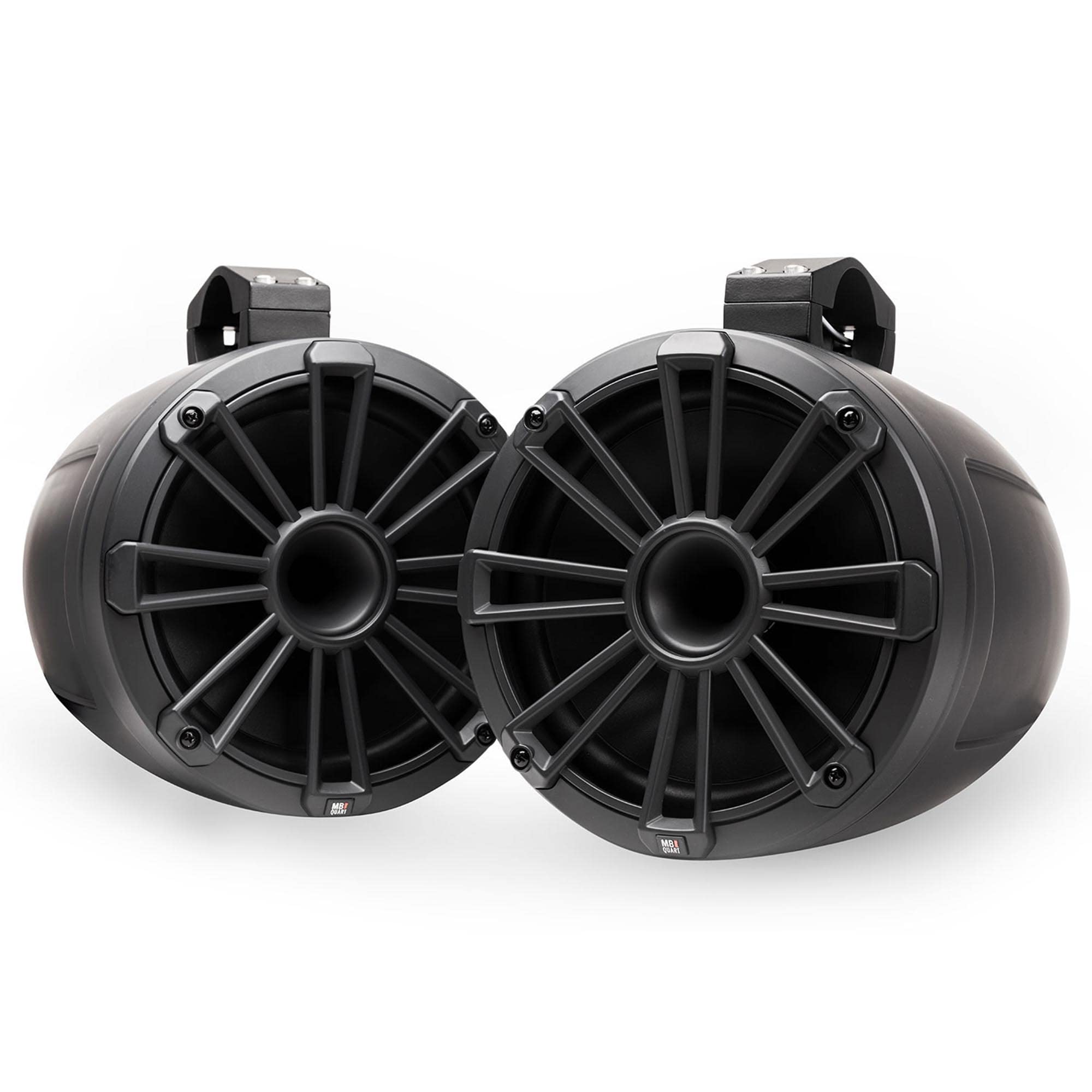 Nautic MB Quart NHT2-120 8" 180 Watt Marine Compression Horn Wake Tower Speakers