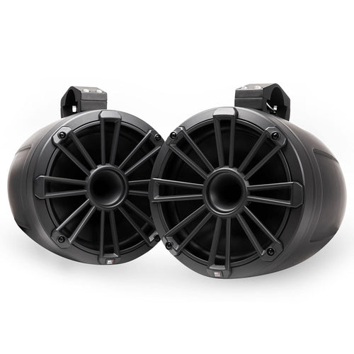 Nautic MB Quart NHT2-120 8" 180 Watt Marine Compression Horn Wake Tower Speakers