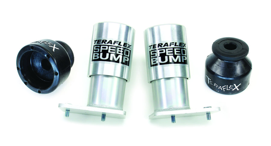 JK TeraFlex Rear Speedbump Kit (For 6" of Lift with 2" Upper Bump stop Extension), 1 Pack