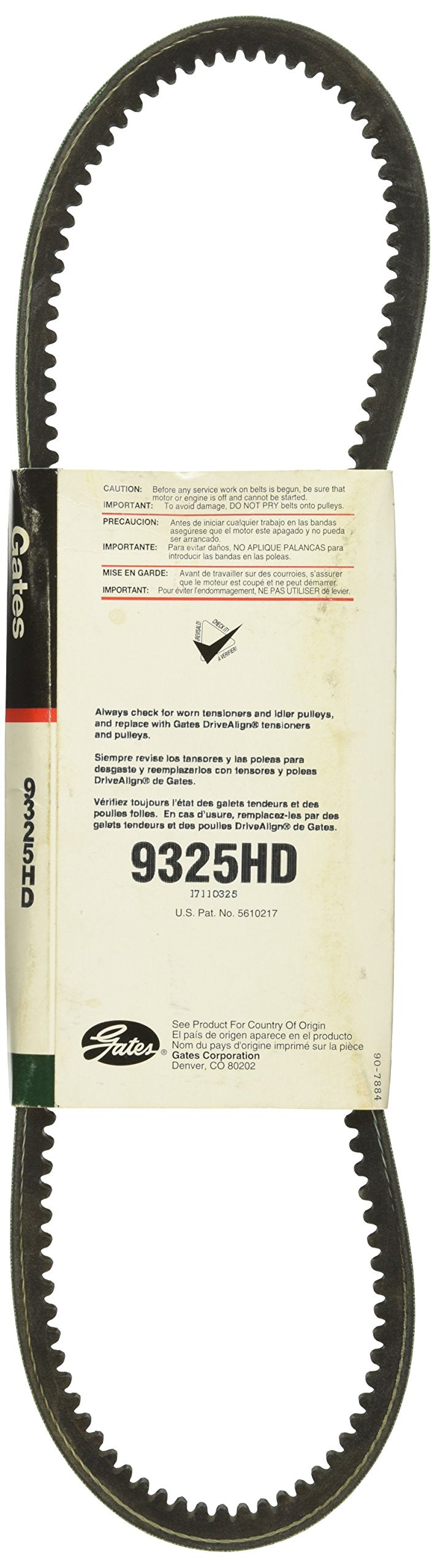 9325HD Gates HD V-Belt