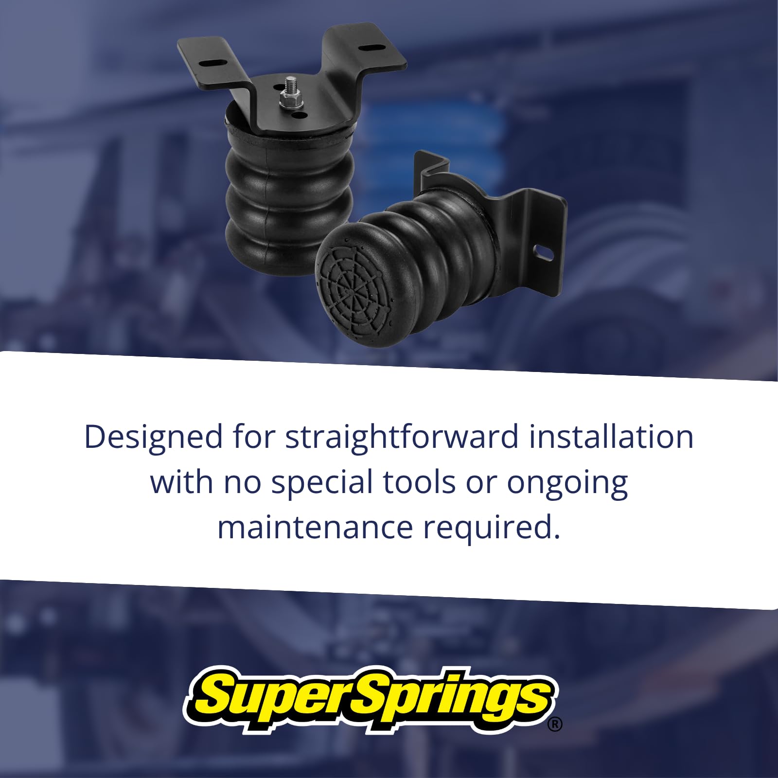 SumoSprings Rear for Toyota Tacoma, Black | SuperSprings SSR-611-47
