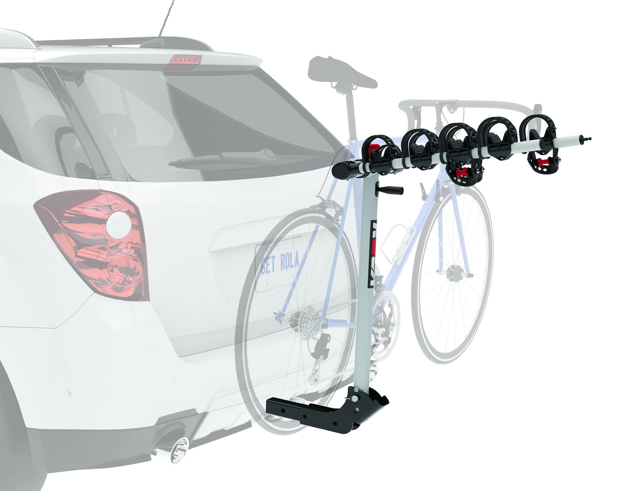 TX ROLA 59401 Hitch Mount 4-Bike Carrier with Tilt & Security