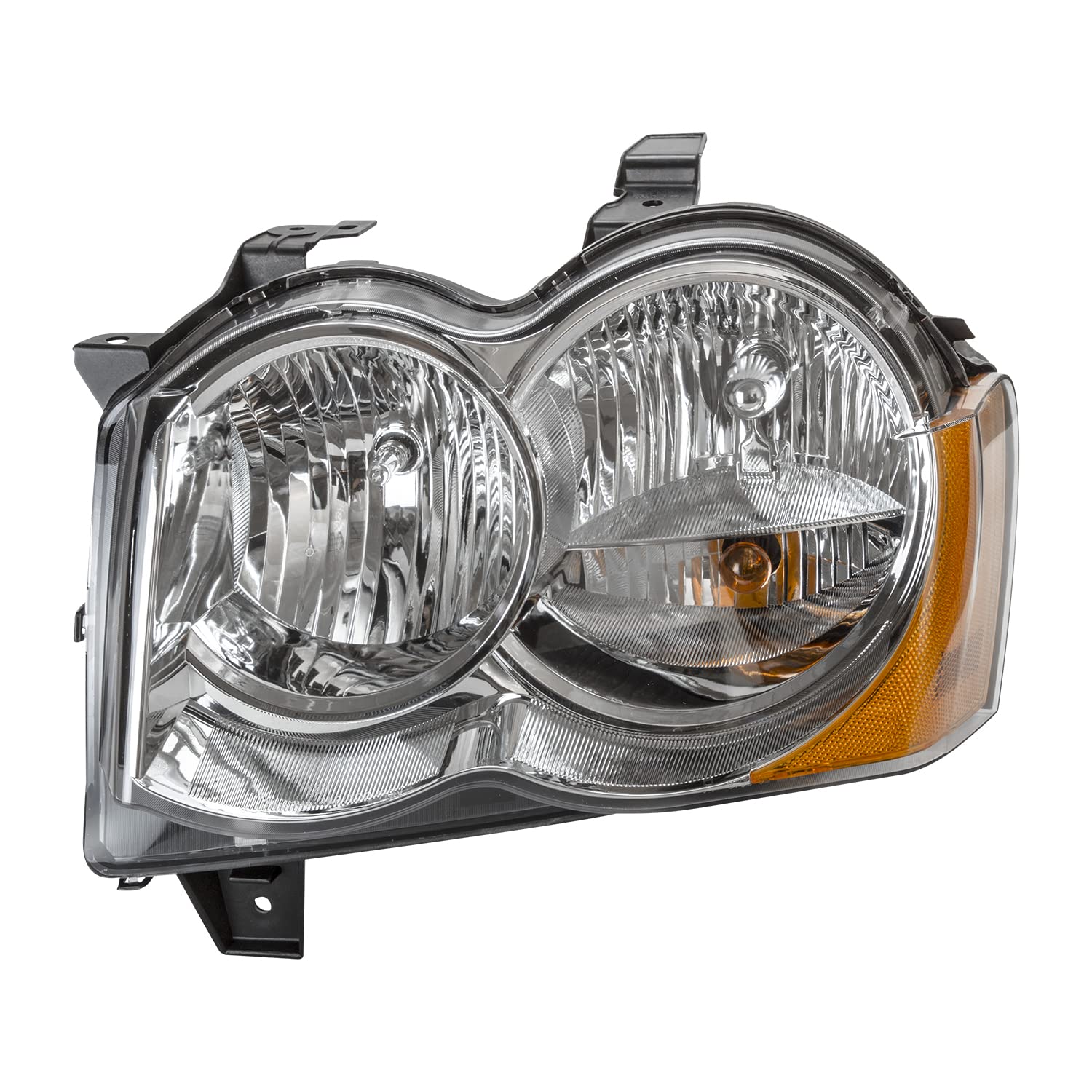 Left TYC Headlight Assembly Compatible with 2008-2010 Jeep Grand Cherokee