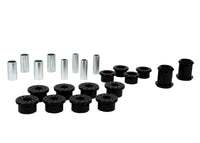 Whiteline W56419 Control Arm Bushing Kit Front Suspension Compatible with 84-96 Corvette