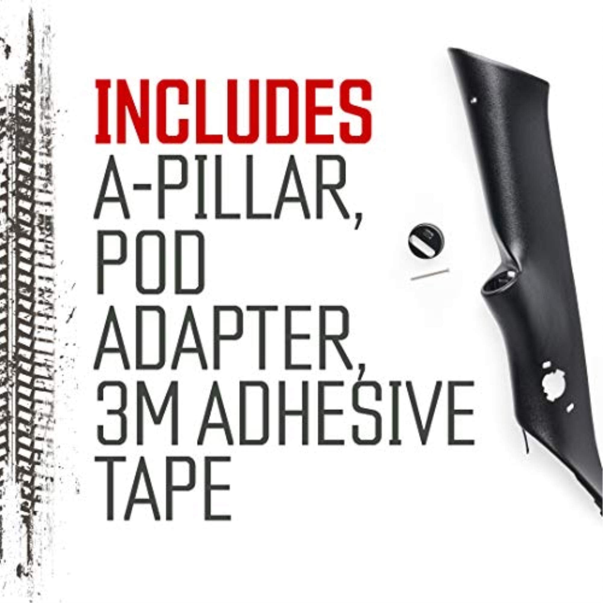 Bully Dog - A-Pillar Mount 33307 for GT, Watchdog, and PMT Programmers - 07-14 Chevy/GMC - Custom Paintable