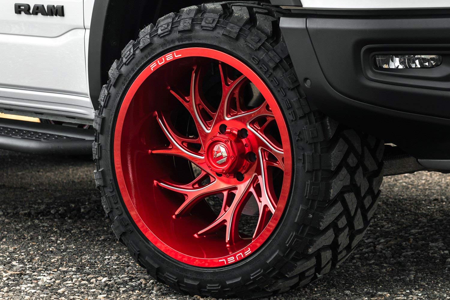 D742 Fuel 1PC 24X12 GL-RED-MIL -44MM - D74224201747
