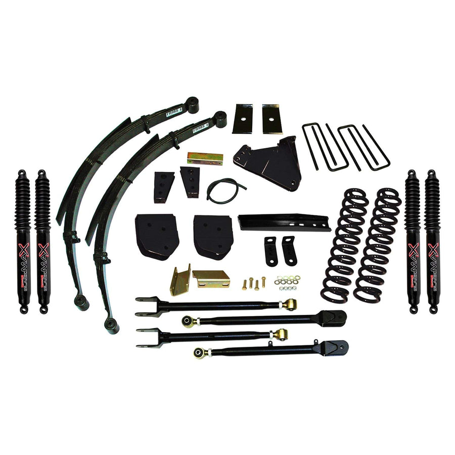 Skyjacker Suspension Lift Kit F116524KS-B w/Shock Black MAX Shocks 6 in. Lift System Incl. Variable Rate Coil Springs
