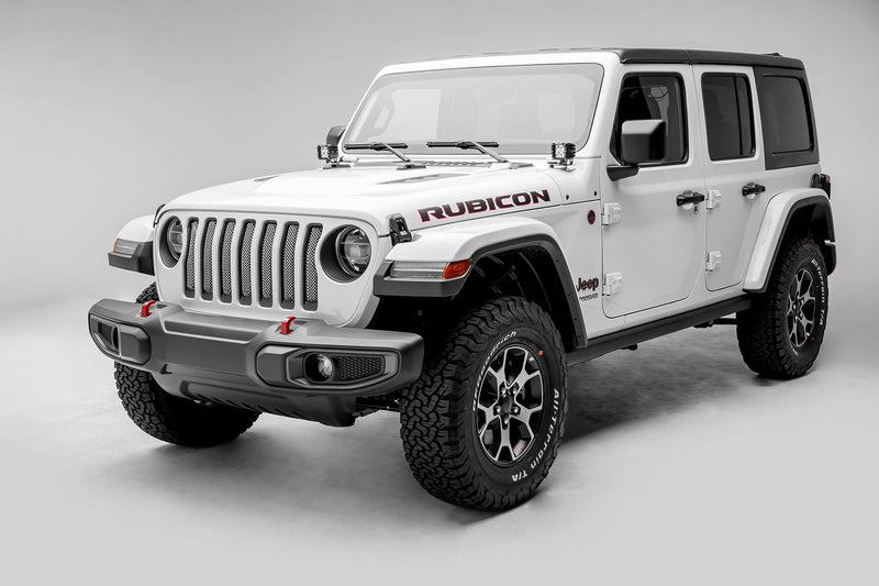 Jeep Wrangler Jl Sport Mesh Grille Compatible with T-Rex, 44493