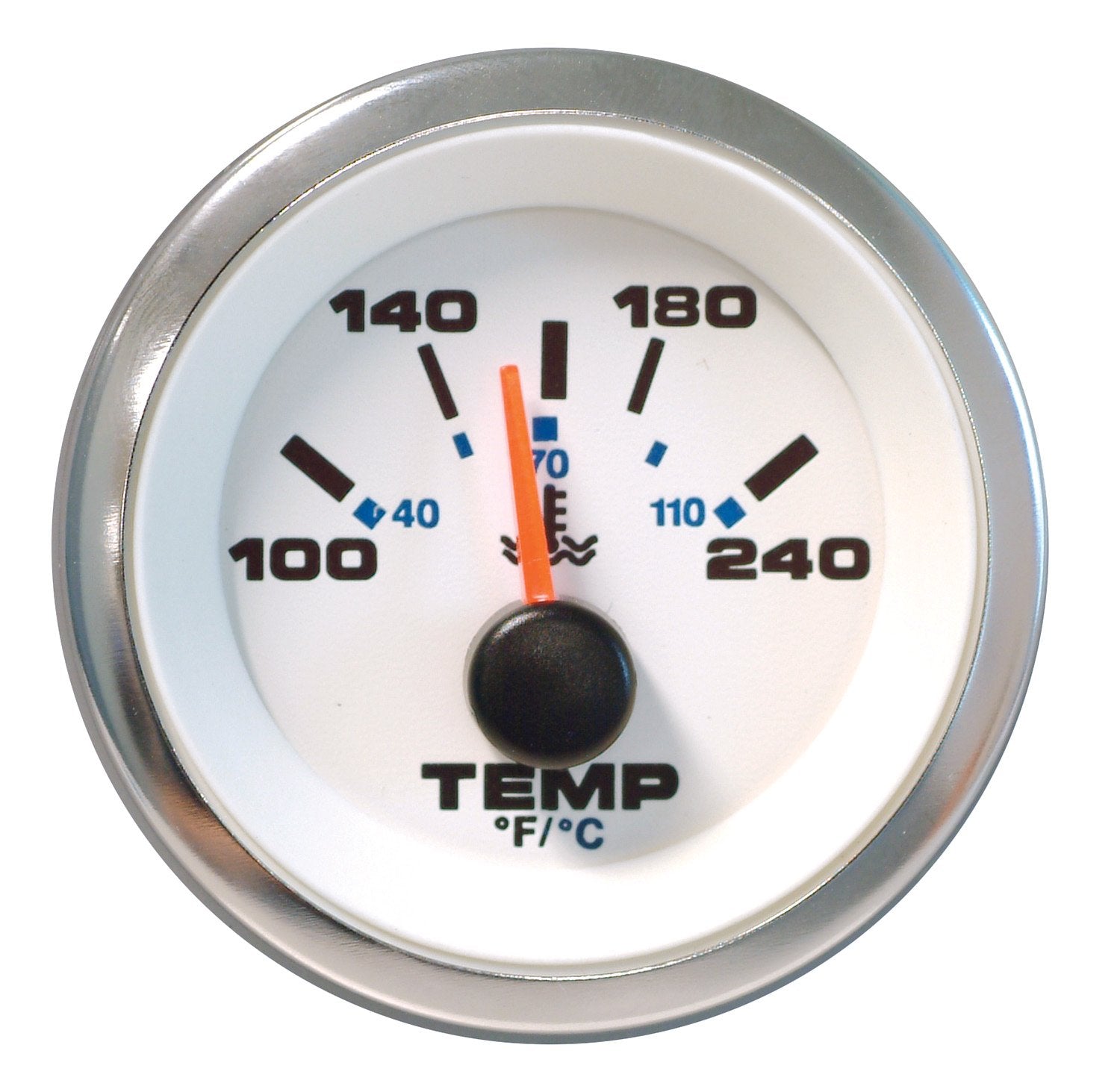 Premier Sierra International 62540P Water Temperature Gauge, 2" White