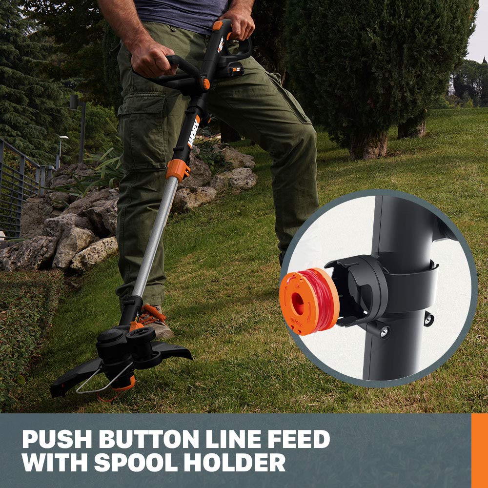 20V Worx GT Revolution 12" String Trimmer Grass Trimmer/Edger/Mini-Mower, WG170.2