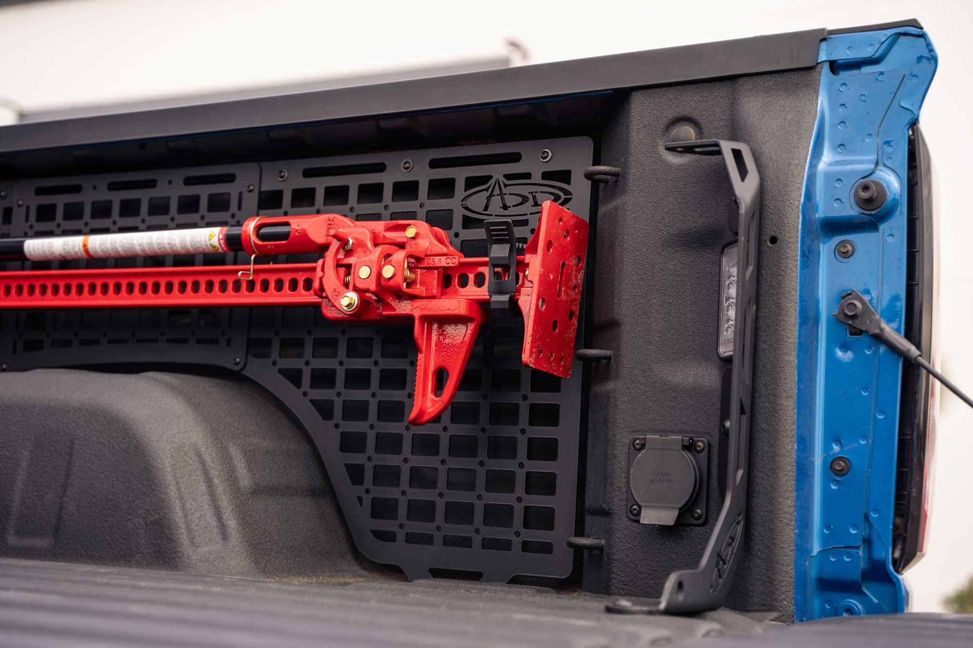 Molle Panels Bed Side for the 2019-2024 Chevy Silverado 1500/GMC Sierra 1500 | Molle Pattern Offers Diverse Mounting Solutions | Made in The USA | Addictive Desert Designs (Passenger Side Full Kit)