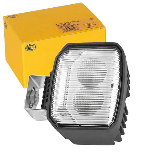 HELLA LED Work Light 1GA 996 588-001 - Power Beam S - 12/24 V - 1000 lm - Screwed/Mounted - Pivoting Mounting Bracket/Hanging/Standing - Near Field Illumination - Plug: German Plug