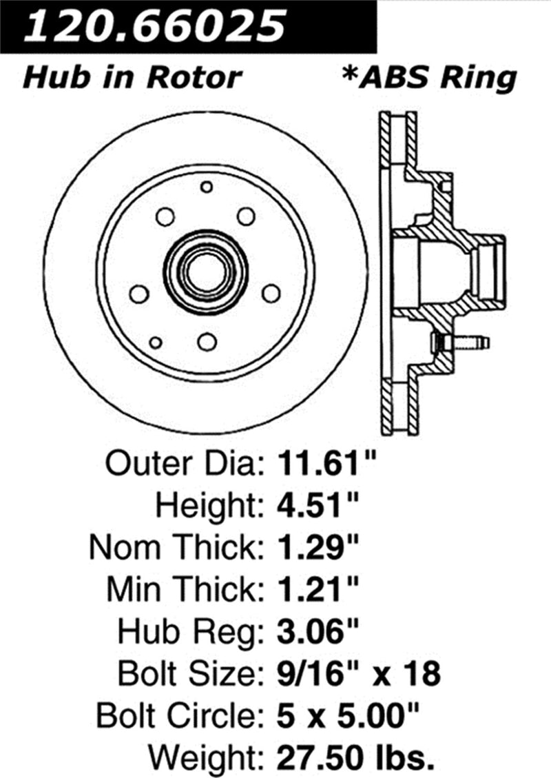 Sport StopTech Cross Drilled Brake Rotor; Front Left 128.66025L