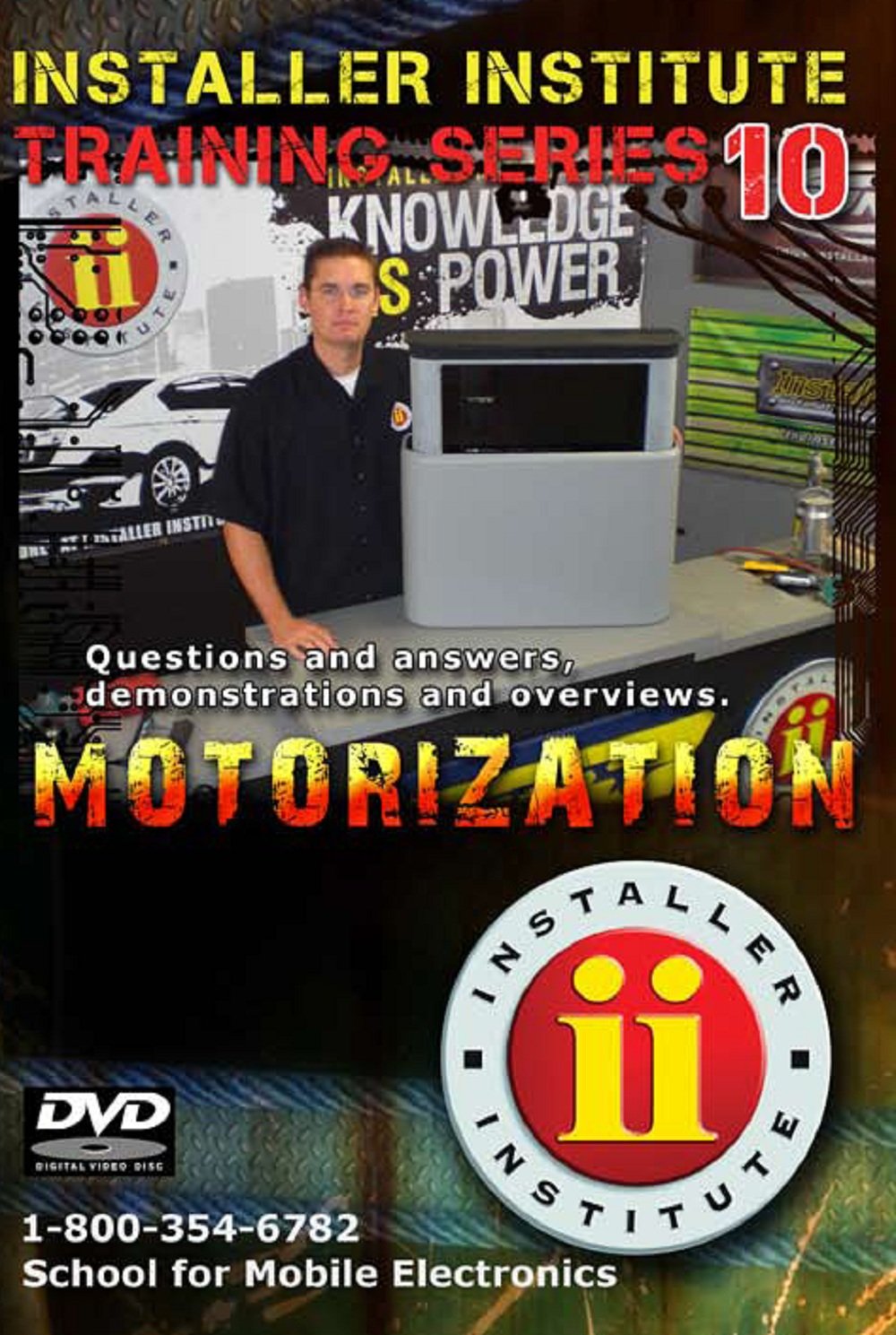 Installer Institute Training DVD 10 - 71 Min Motorization (INS-VIDEO10-N), Standard