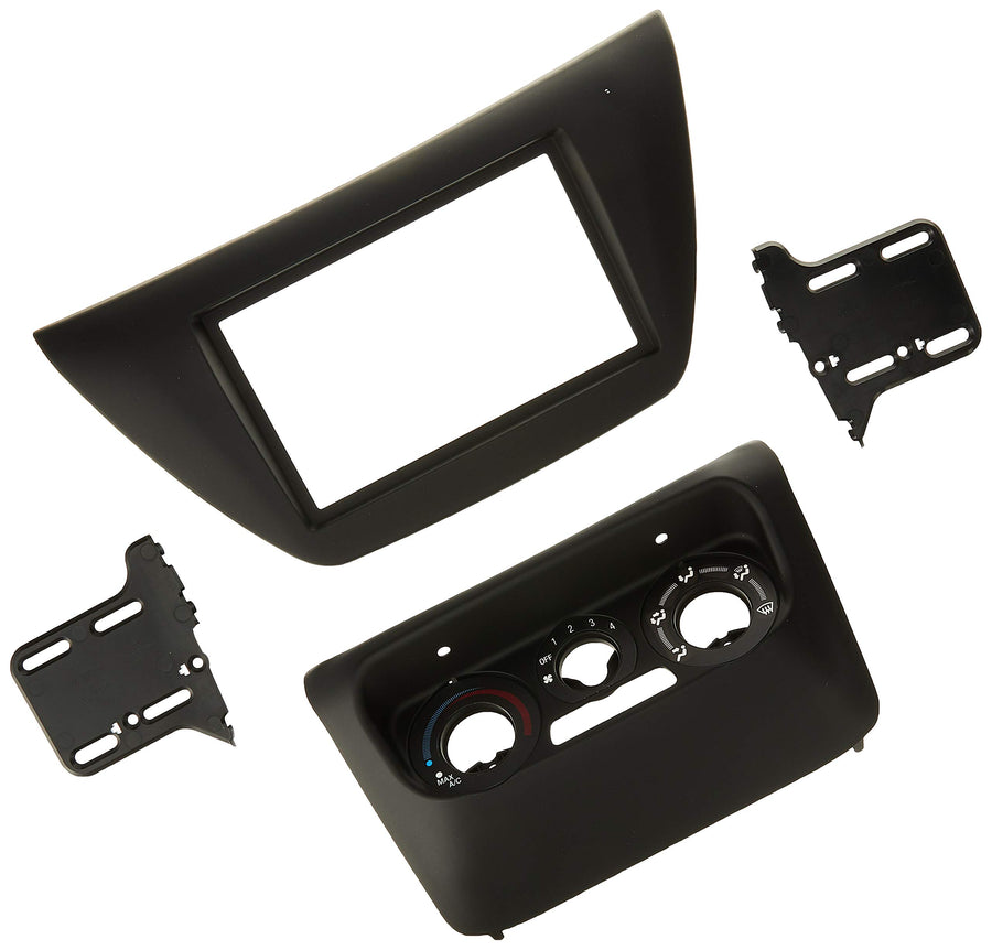 Double DIN Dash Kit Metra for 2002-2007 Mitsubishi Lancer (Matte Black)
