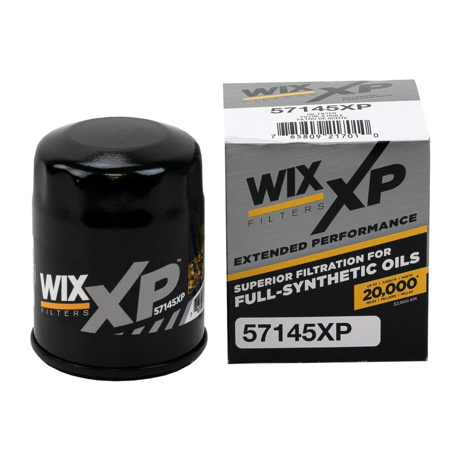 WIX XP Oil Filter Replacement 57145XP, Built for Synthetic Oil - Compatible With GM (99-05), Toyota, Lexus, Scion (88-15), Suzuki (96-10)