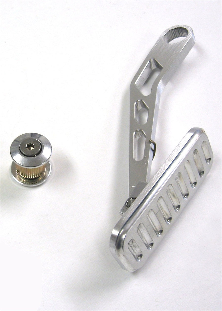 Billet Aluminum Lokar DBW-6001 Drive-By-Wire Spring-Loaded Ball-Milled Throttle Pedal