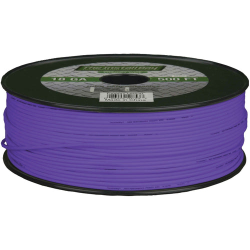 Metra Electronics PWPL18500 Install Bay Primary Wire 18 Gauge - Purple (500 Feet)