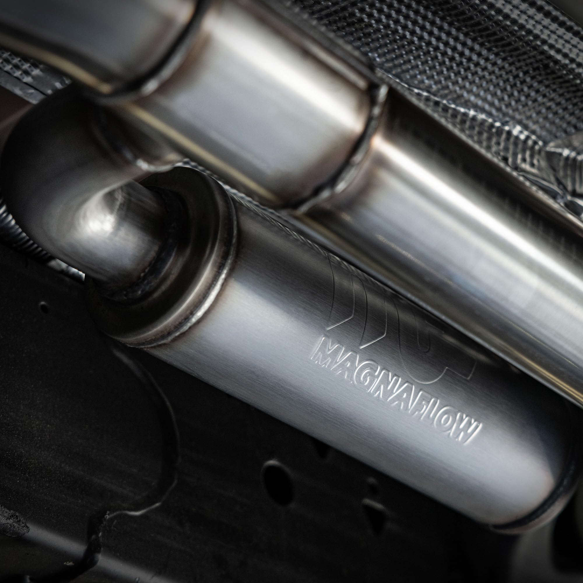 Performance MagnaFlow Exhaust System 19626: Cat-Back, Overland Series, Compatible with 2019-2025 Chevrolet Silverado 1500, Compatible with 2019-2025 GMC Sierra 1500, Dual Split Rear Exit