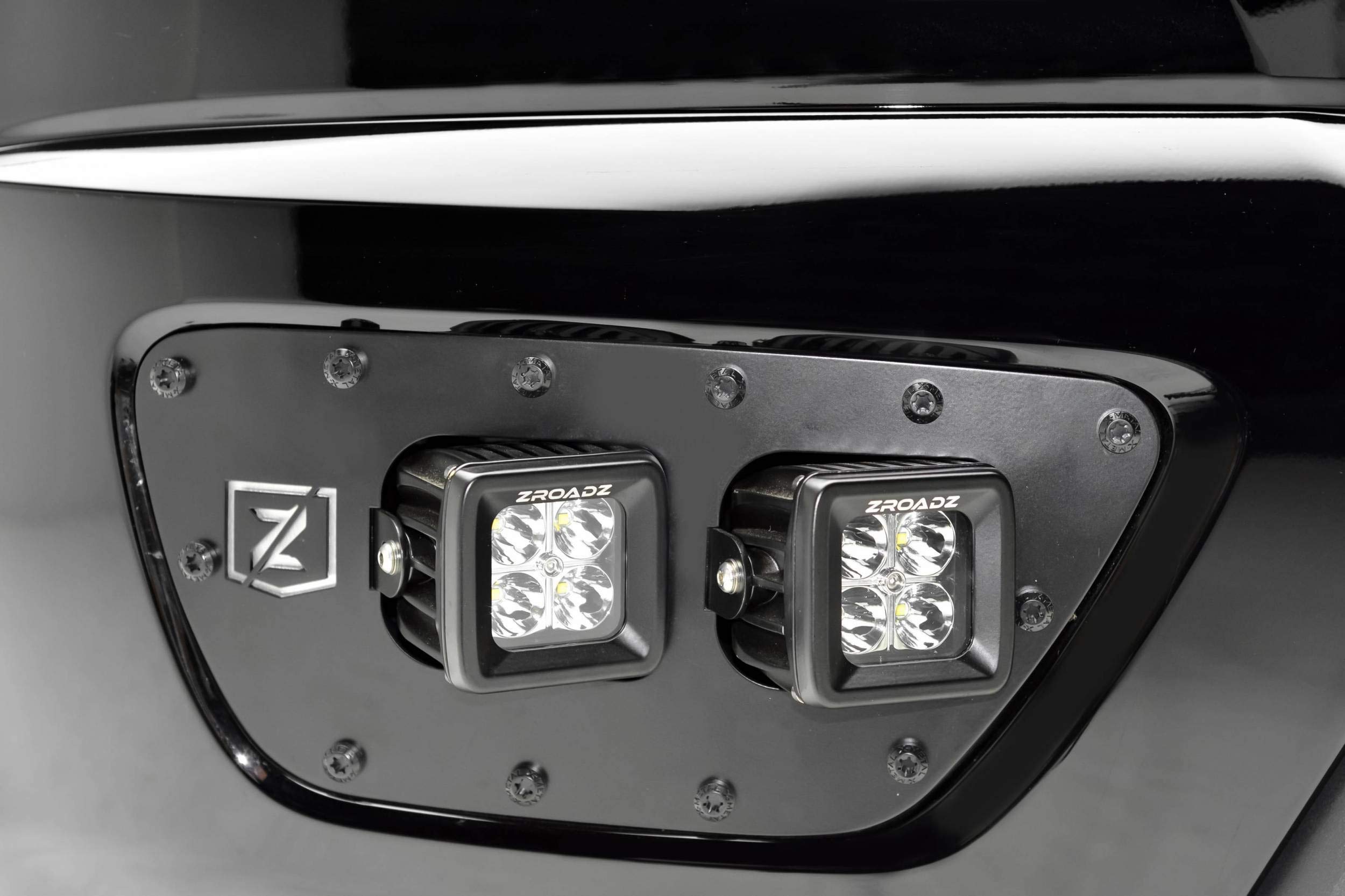 ZROADZ Black Front Bumper LED Bracket 2015-2016 CHEVROLET COLORADO Z322671