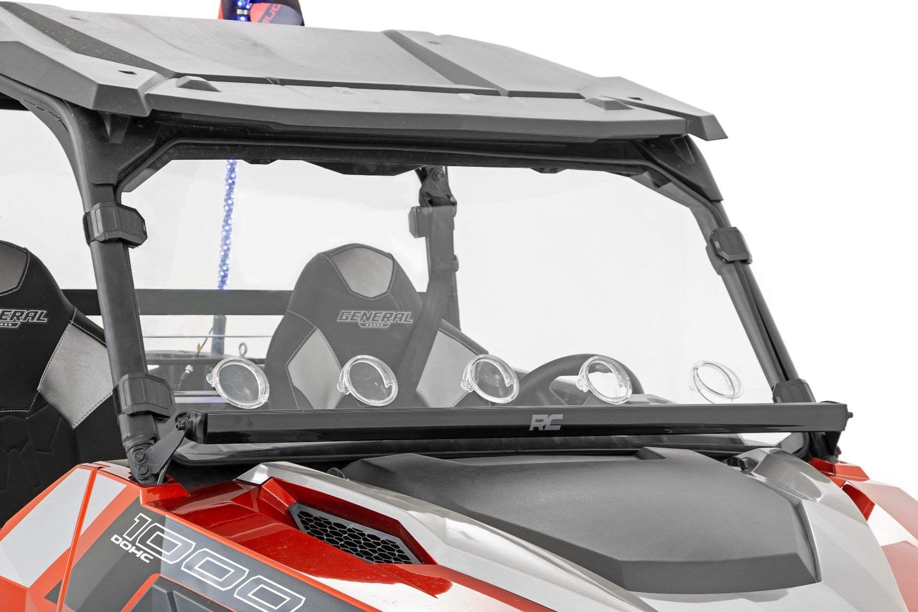 Full Vented Windshield Rough Country for Polaris General - 98262010