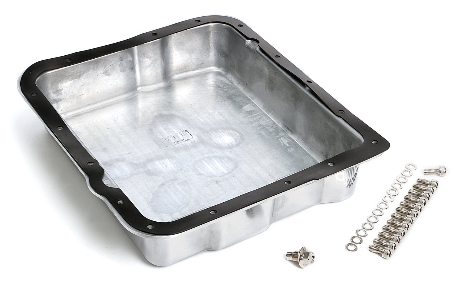 700R4 Trans-Dapt Finned Alum. Trans Pan, 1 Pack