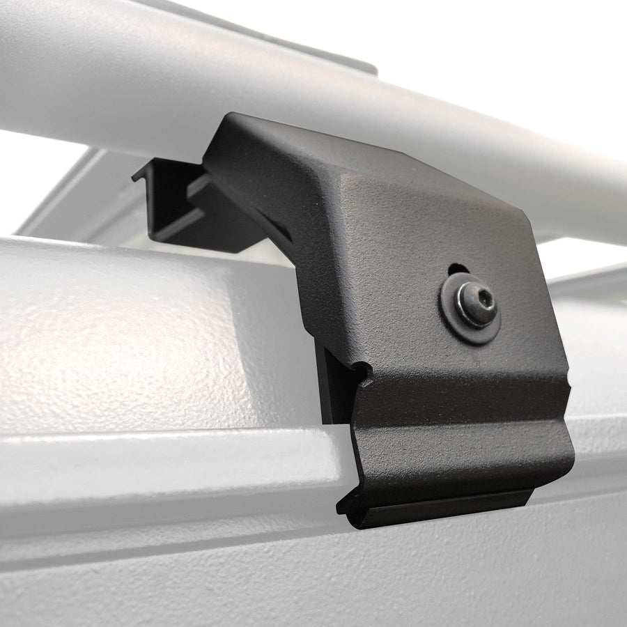 Go Rhino Mounting Kit SRM - 6 Gutter Mounts | Mild Steel, Textured Black | 5910011T | Fits Go Rhino SRM300, SRM400, SRM500, & SRM600 Roof Racks (Excludes SRM300 Racks on Jeep Wrangler)