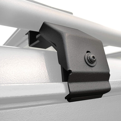 Go Rhino Mounting Kit SRM - 6 Gutter Mounts | Mild Steel, Textured Black | 5910011T | Fits Go Rhino SRM300, SRM400, SRM500, & SRM600 Roof Racks (Excludes SRM300 Racks on Jeep Wrangler)