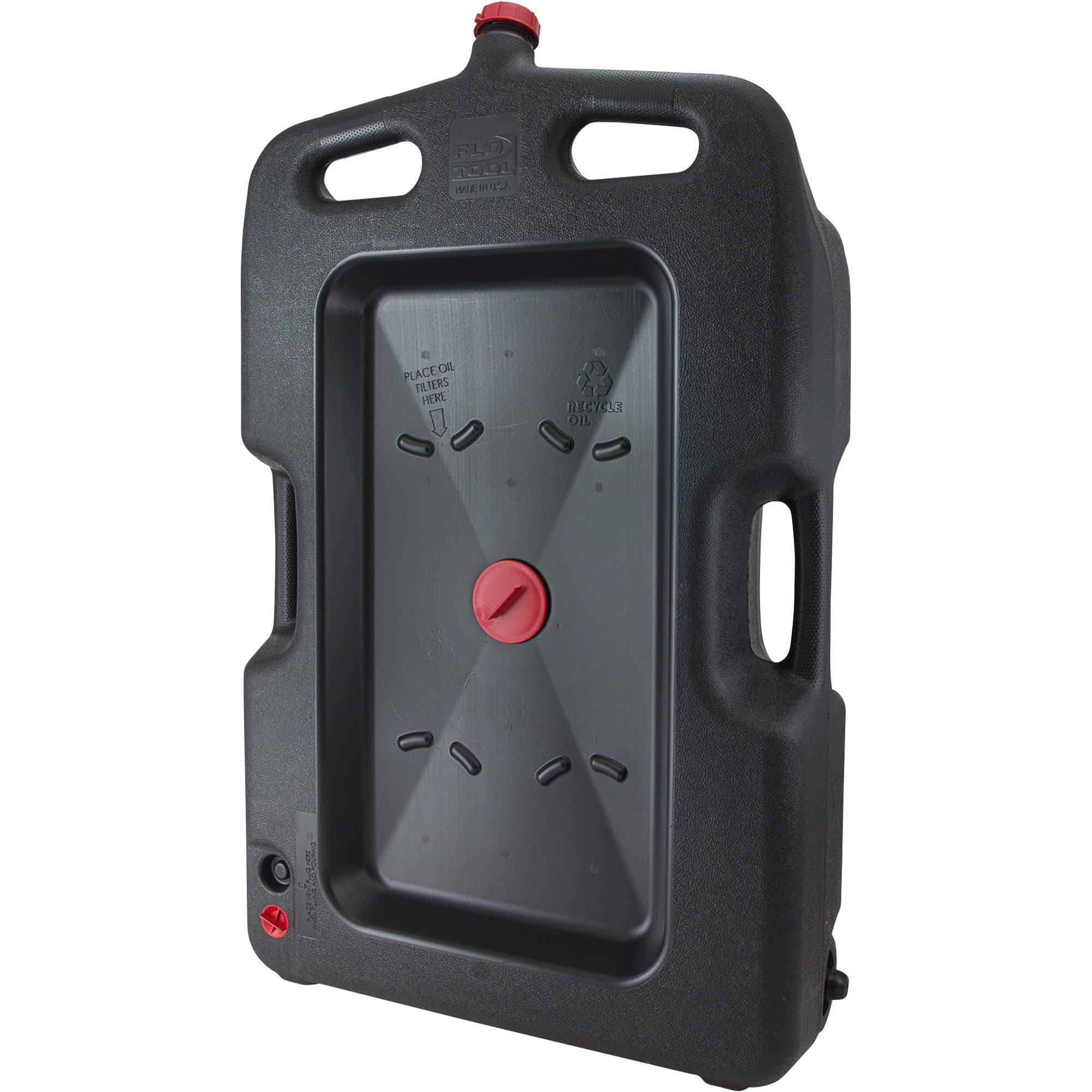 Low-Profile FloTool Oil Drain — 14 1/2 Gallons, Model# 42008MI