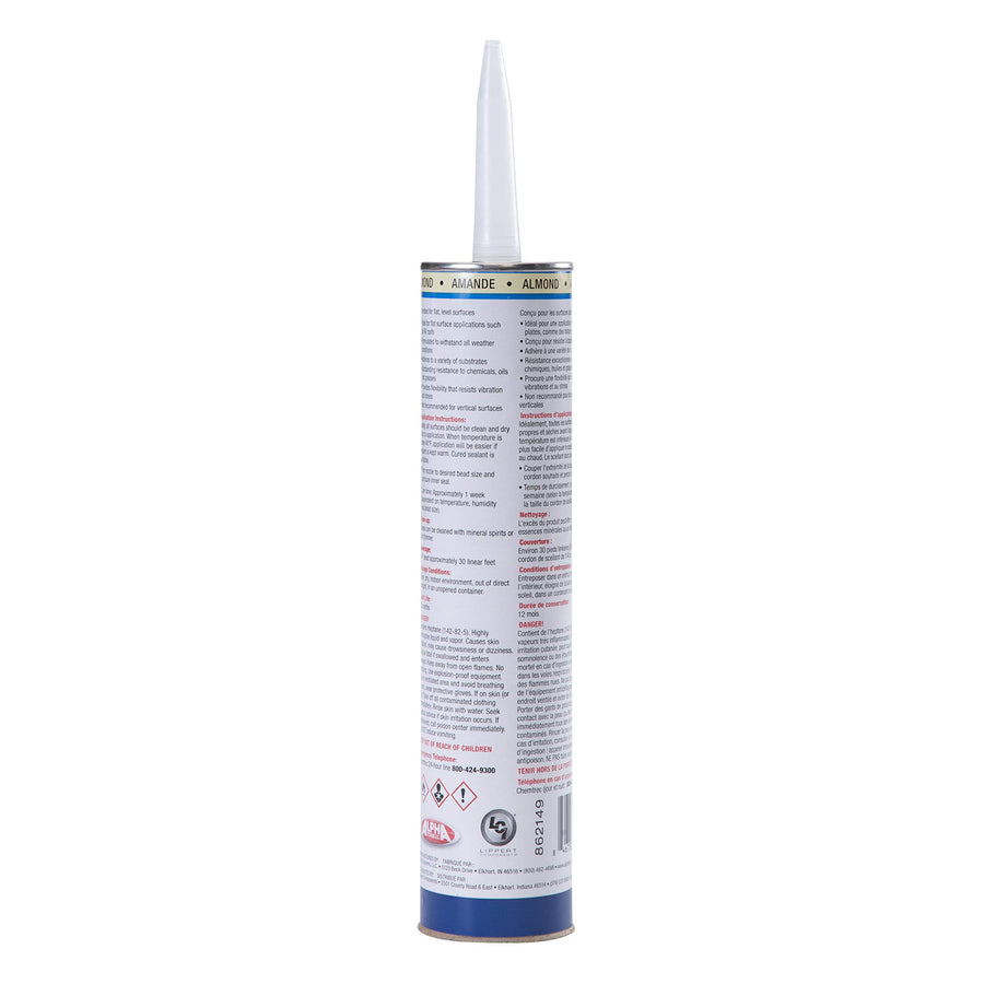 Self-Leveling Lap Sealant Lippert Components 1021 for 5th Wheel RVs, Travel Trailers and Motorhomes