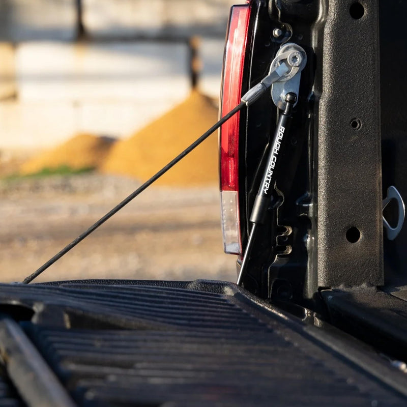 Rough Country Tailgate Assist Hydraulic for Ford F-250/F-350 Super Duty (1999-2016) - Smooth, Safe & Controlled Lowering Tailgate