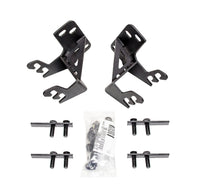 Go Rhino Mounting Bracket Kit for RC3 Skid Plate or RC4 Bull Bar | Mild Steel, Textured Black | 569860TK | Fits 2017-2022 Ford F-250, F-350 Super Duty Excludes Black Widow Editions