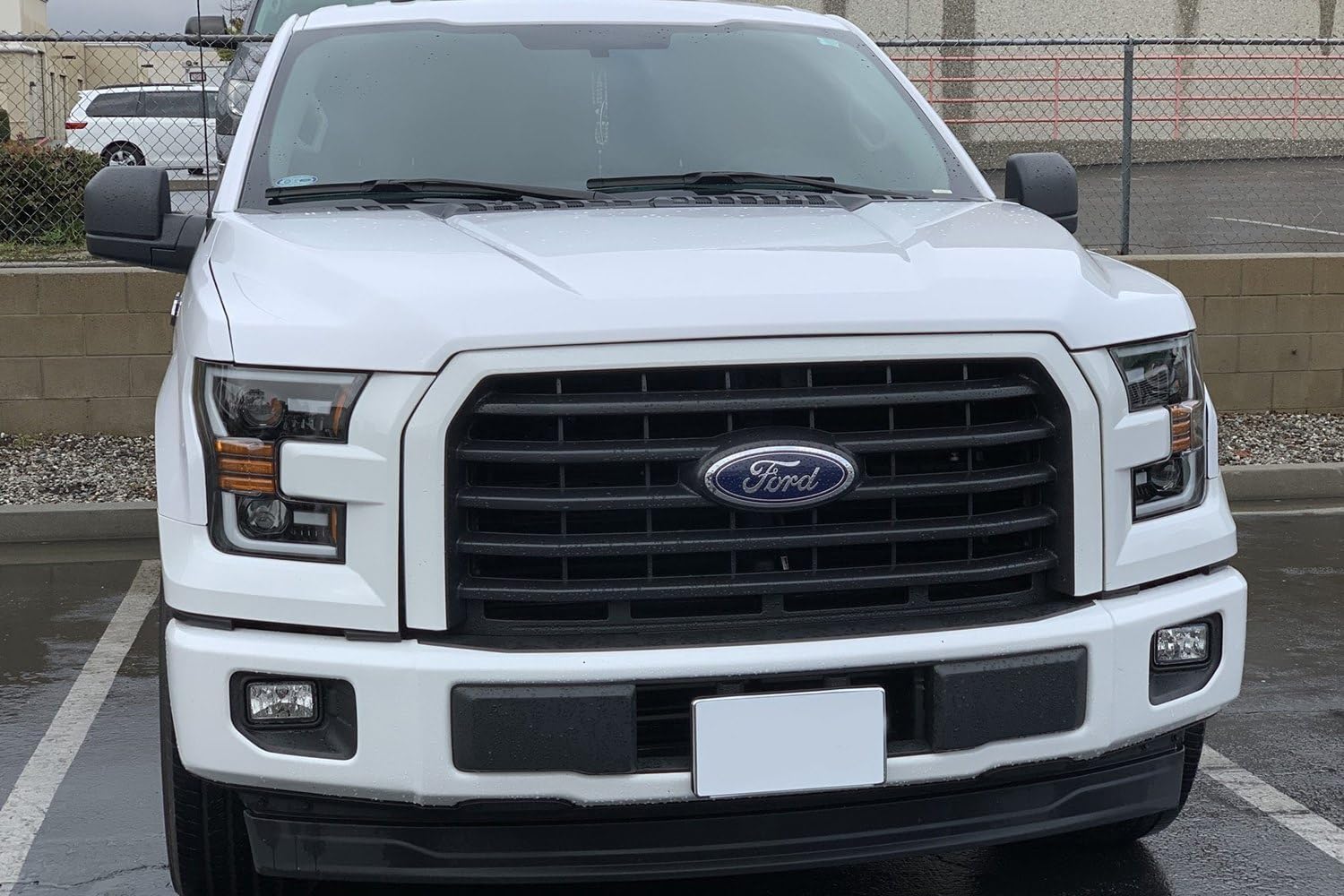 880168 AlphaRex USA LUXX Series LED Projector Headlights w/Activation Light and Driver Running Light fits Ford F-150