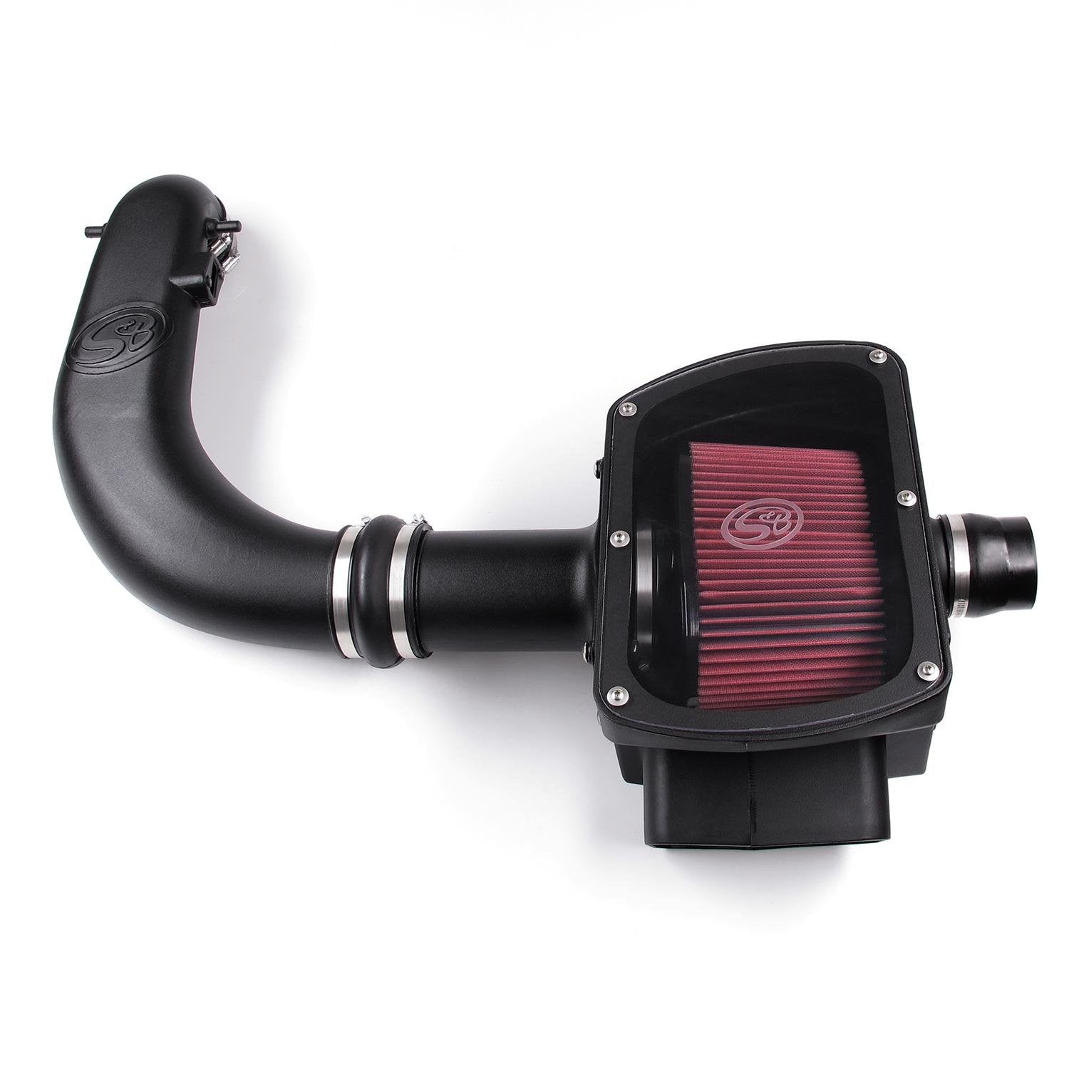 Cold Air Intake S&B Filters 75-5016 For 2005-2008 Ford F-150 5.4L (Oiled Cleanable, 8-ply Cotton Filter)