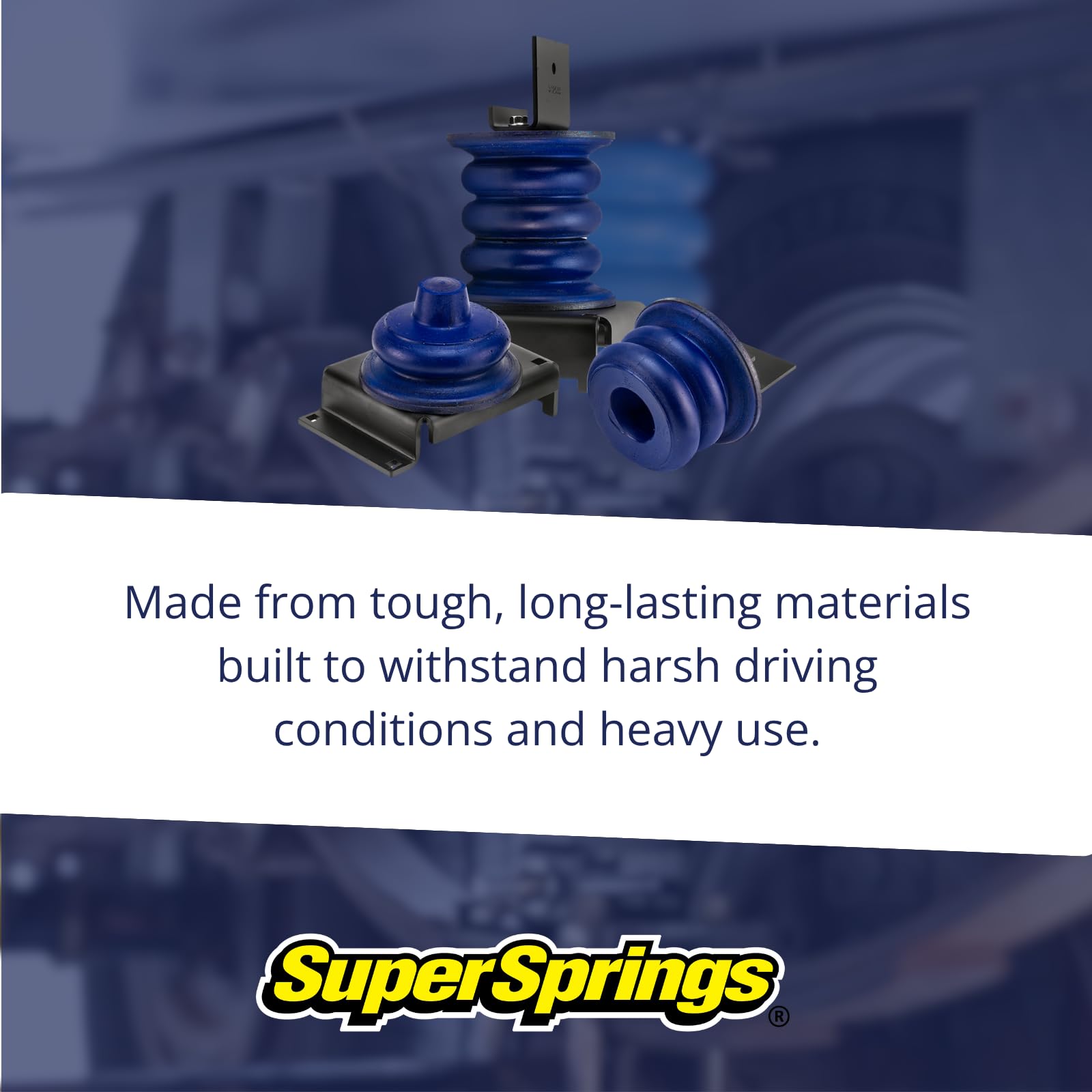 SumoSprings Front for Ford F-53, Blue | SuperSprings International SSF-172-40-2