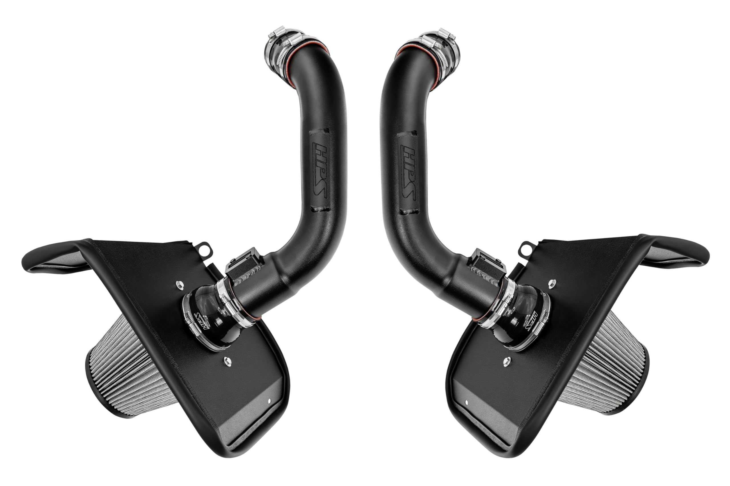Black HPs Air Intake Kit with Heat Shield Compatible for 2023-2024 Toyota Sequoia 2022-2024 Tundra 3.4L Turbo, 827-726WB