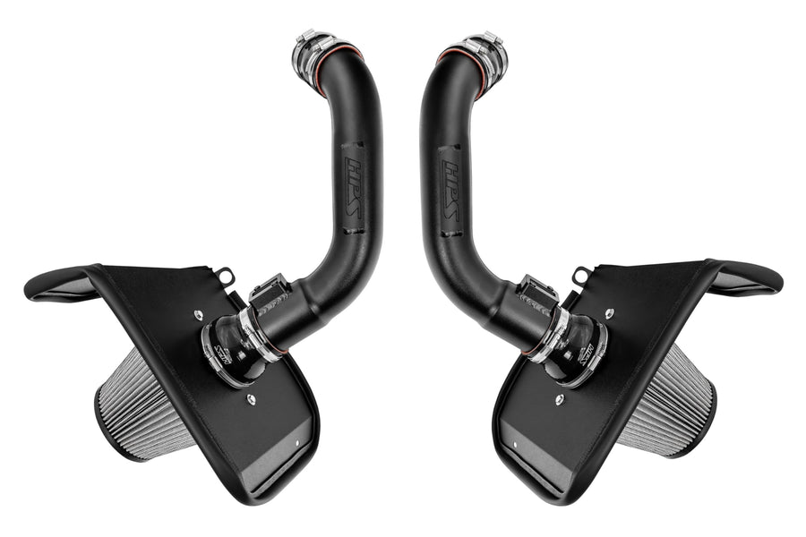Black HPs Air Intake Kit with Heat Shield Compatible for 2023-2024 Toyota Sequoia 2022-2024 Tundra 3.4L Turbo, 827-726WB