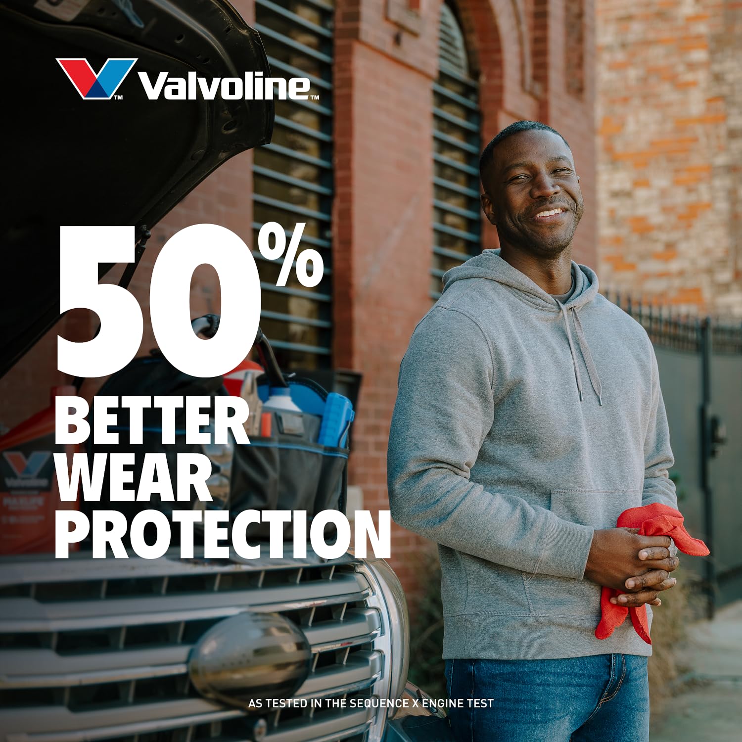 Valvoline High Mileage Full Synthetic with MaxLife Technology SAE 5W-20 Motor Oil 1 QT, Case of 6