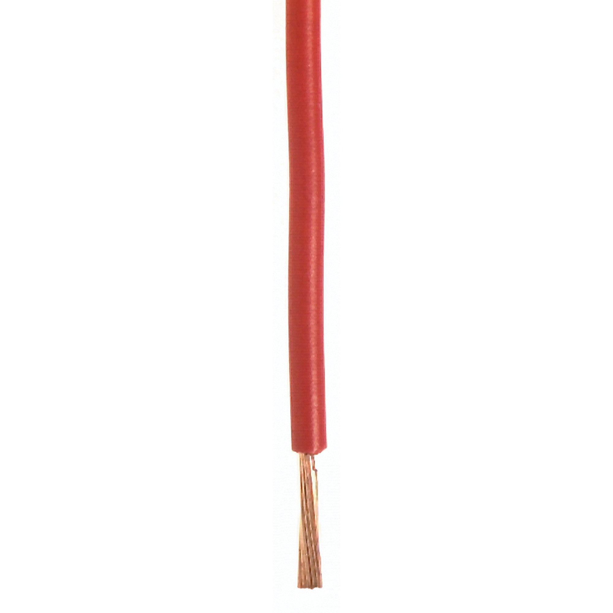 Wirthco Plastic Primary Wire 81103 Single Conductor - 16 Gauge, 100', Red