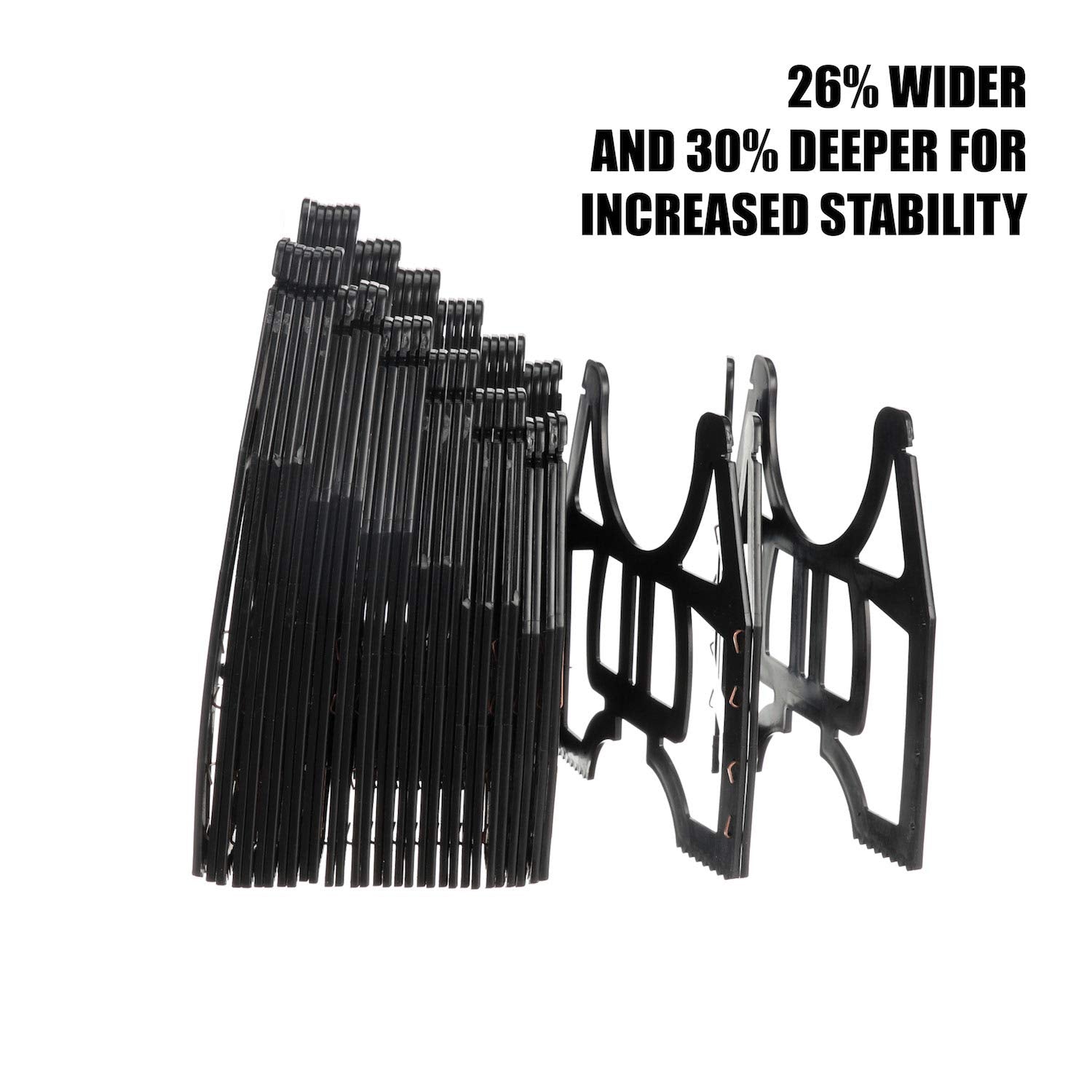 10-Foot Valterra Slunky RV Hose Support, RV Sewer Hose Holder, Black