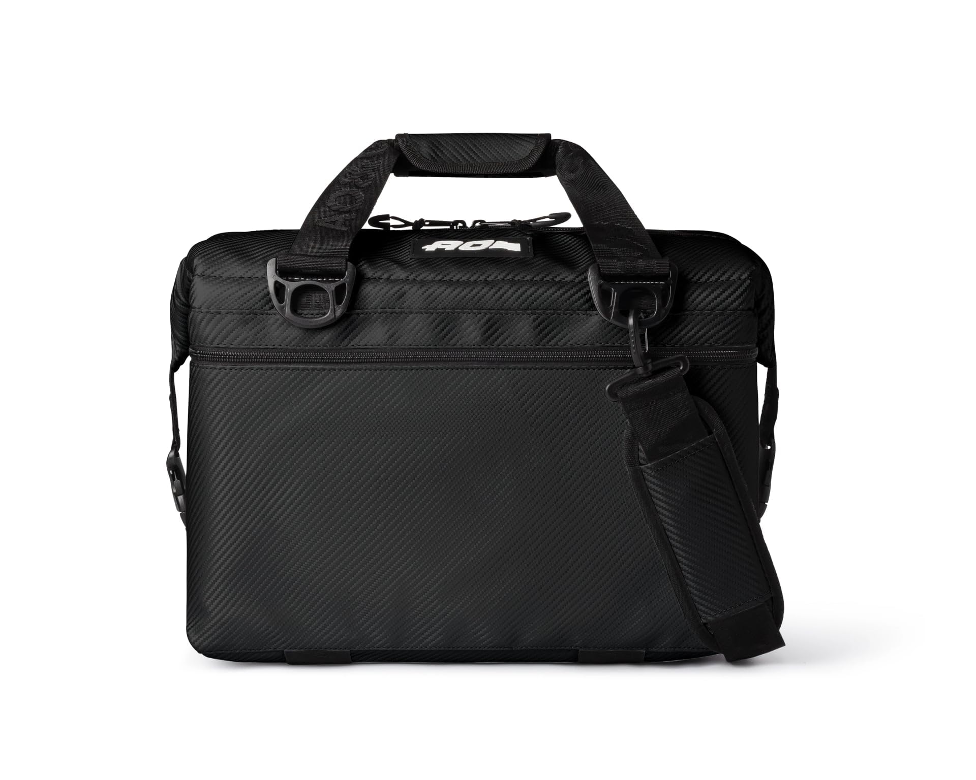 AO Coolers Carbon Expedition Soft Cooler with High-Density Insulation, Black, 24-Can