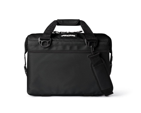 AO Coolers Carbon Expedition Soft Cooler with High-Density Insulation, Black, 24-Can