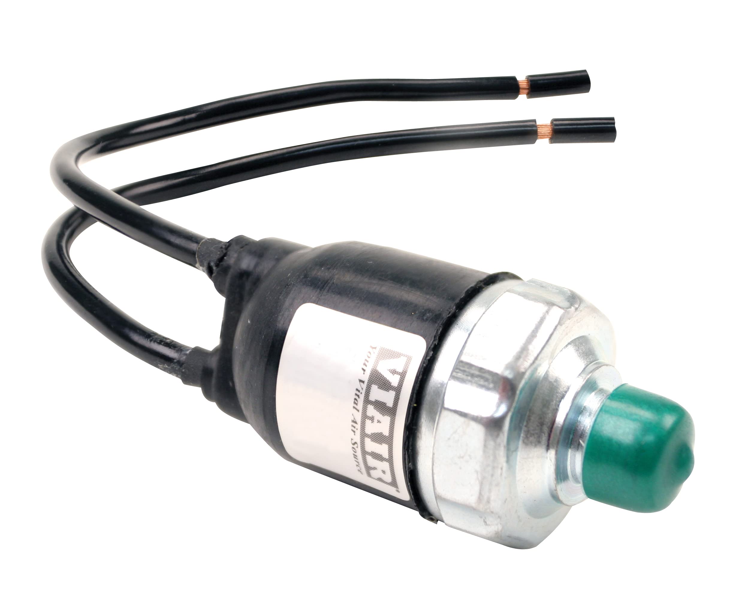 Sealed Pressure Switch Viair 90226, 1/4" M NPT Port, 12 GA Lead Wires (85 PSI On, 105 PSI Off)